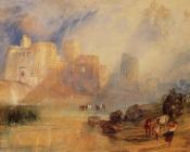 约瑟夫玛罗德威廉透纳 - Kidwelly Castle